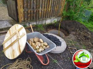 Чистка питьевого колодца в Шаликово